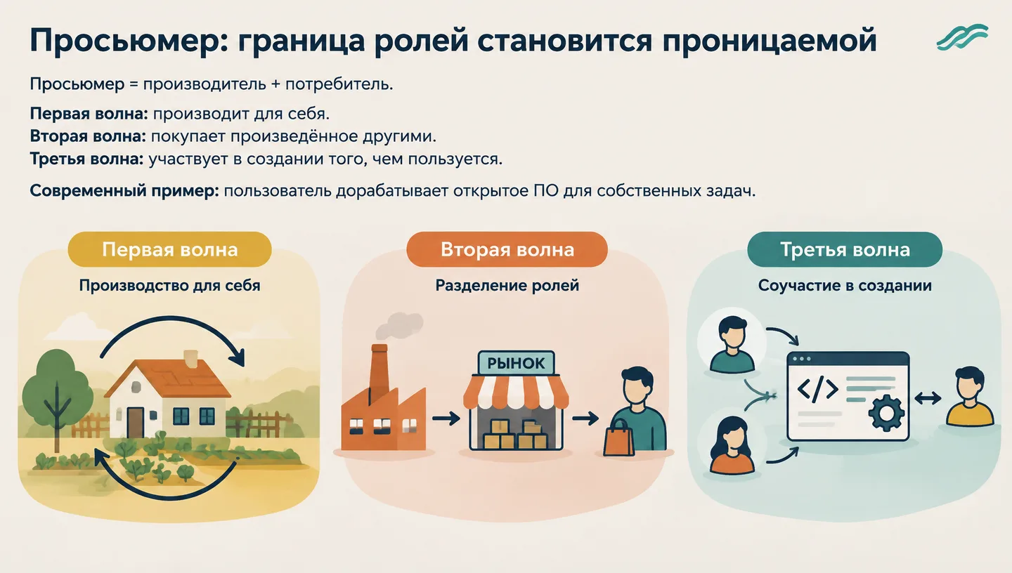 Просьюмер: граница ролей становится проницаемой