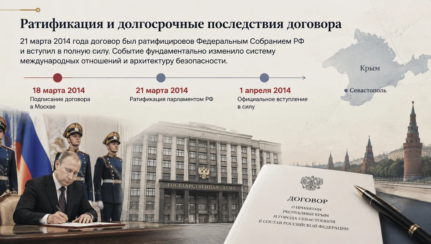 Ратификация и долгосрочные последствия договора