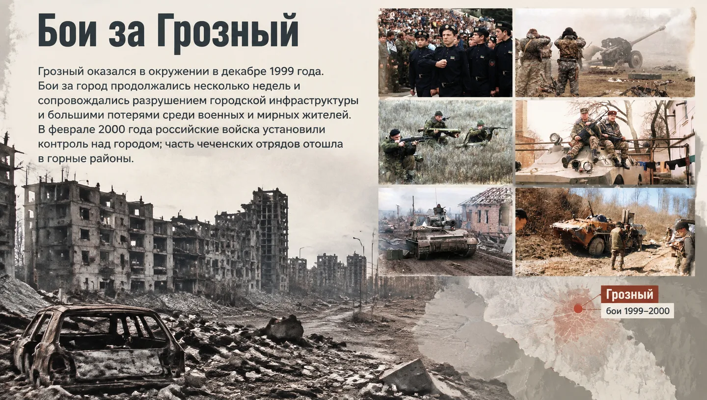Бои за Грозный