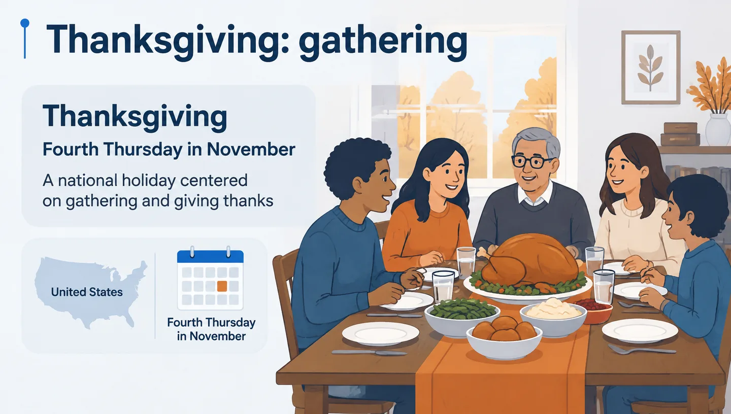 Thanksgiving: gathering