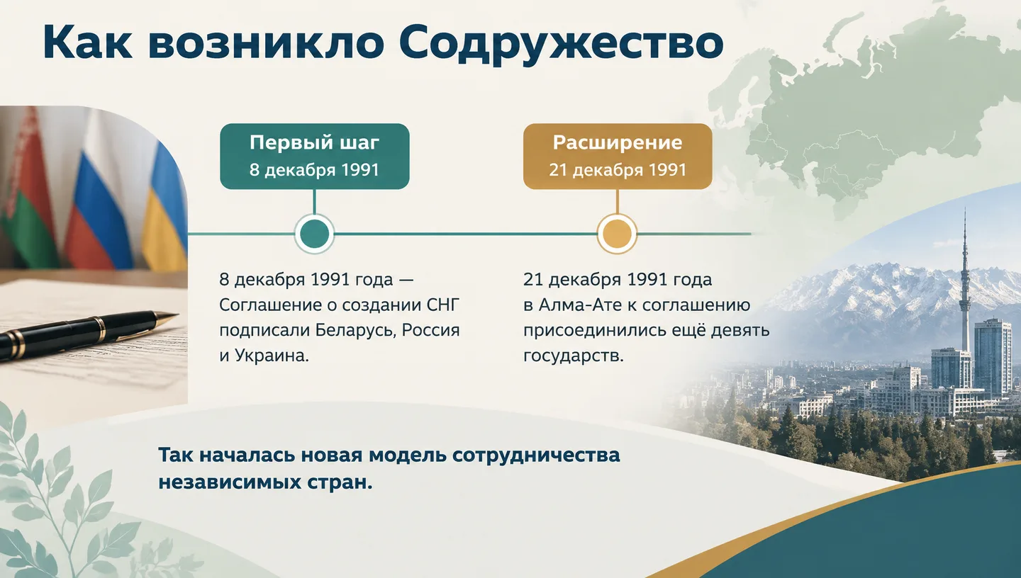 Как возникло Содружество