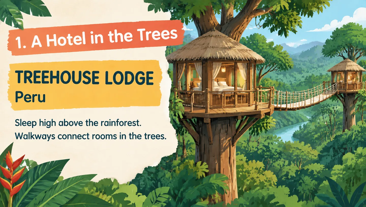 1. A Hotel in the Trees