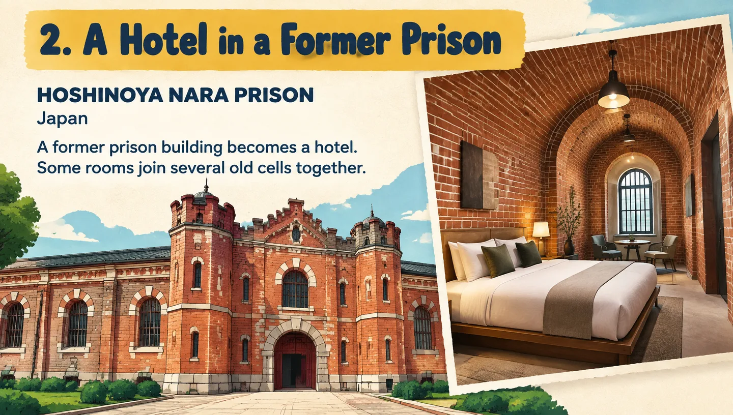 2. A Hotel in a Former Prison