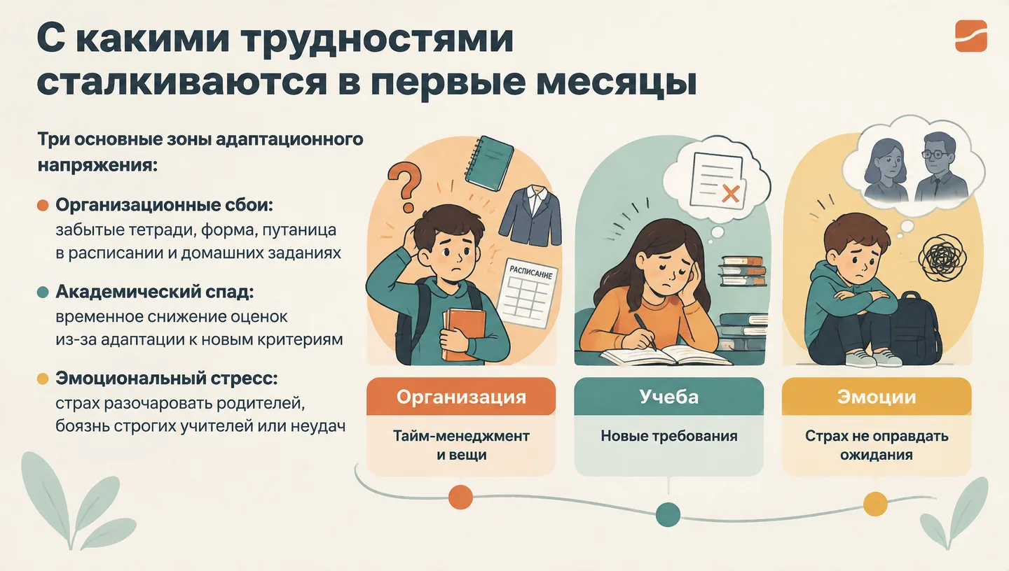С какими трудностями сталкиваются в первые месяцы