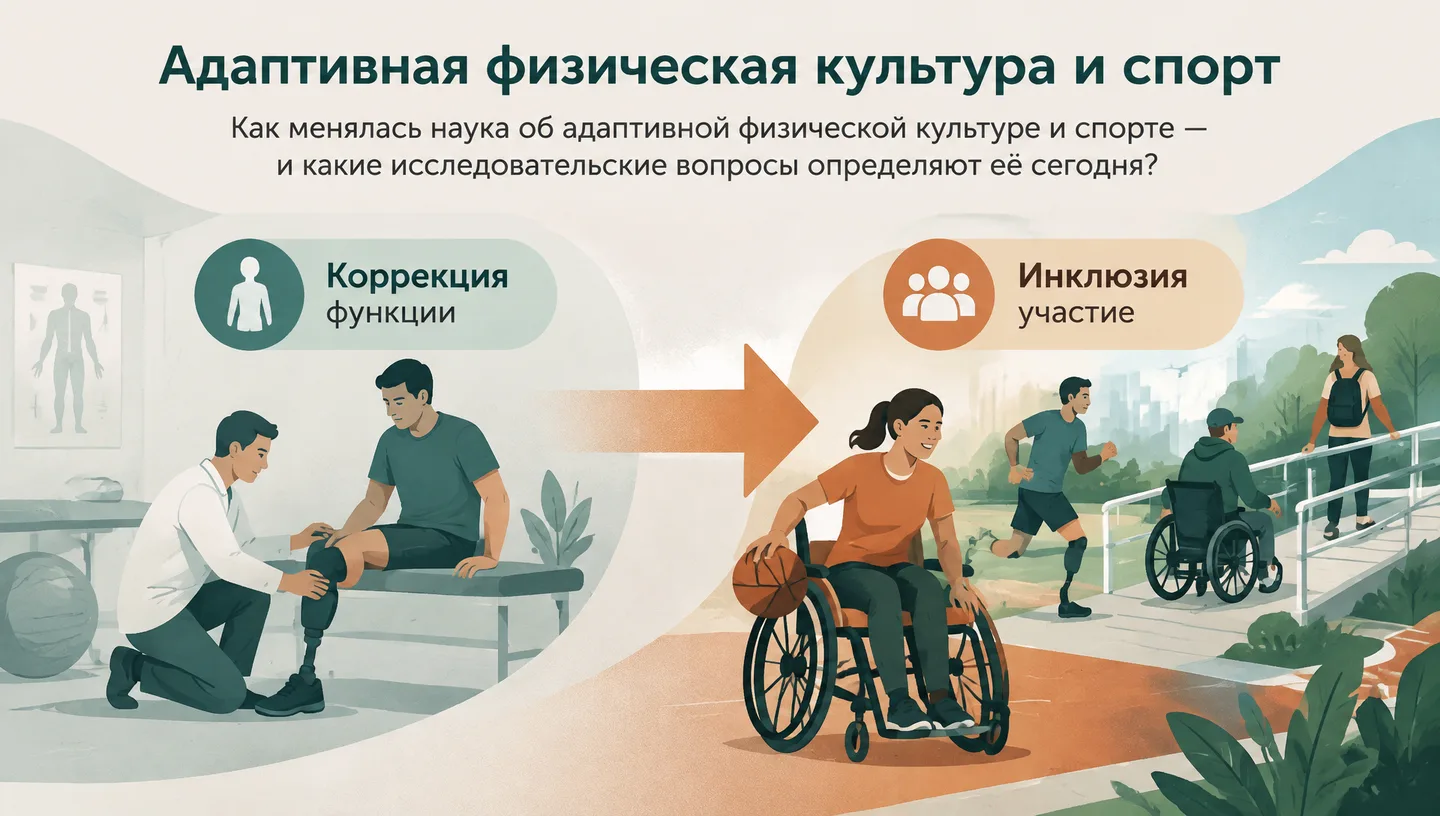 Первый слайд: Адаптивная физическая культура и спорт