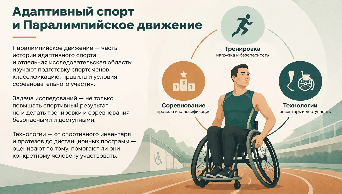 Адаптивный спорт и Паралимпийское движение