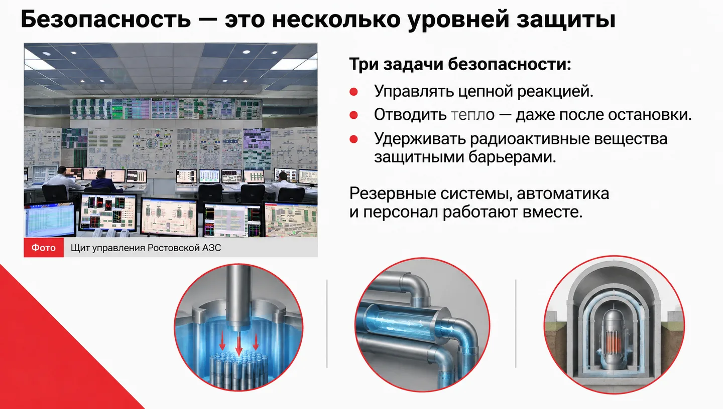 Безопасность — это несколько уровней защиты