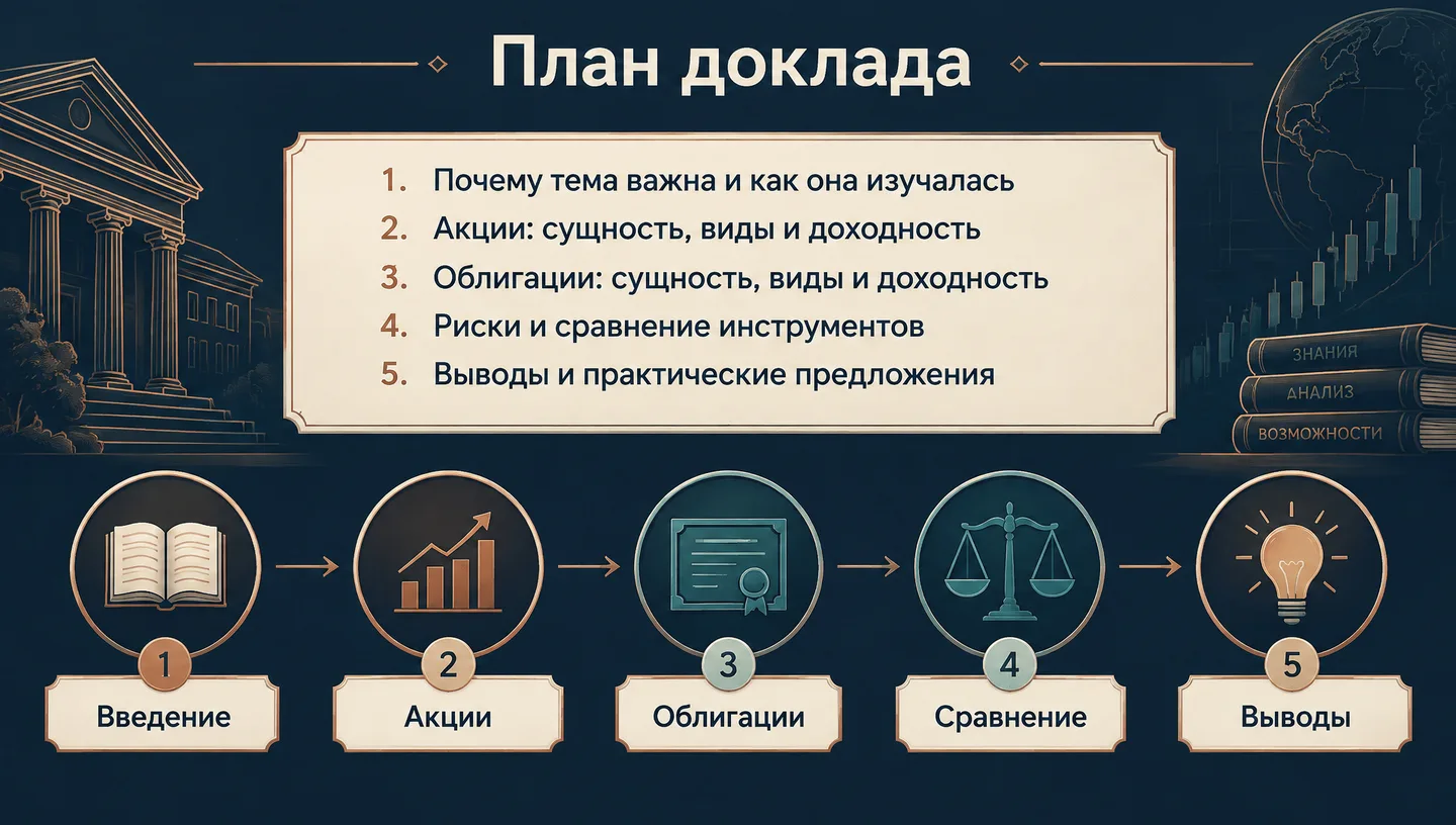План доклада