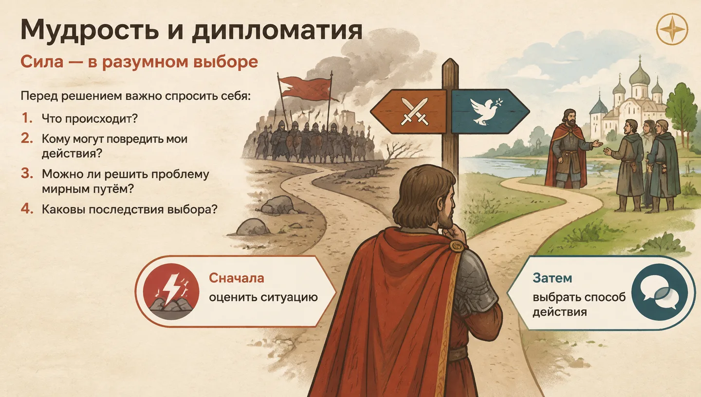 Мудрость и дипломатия