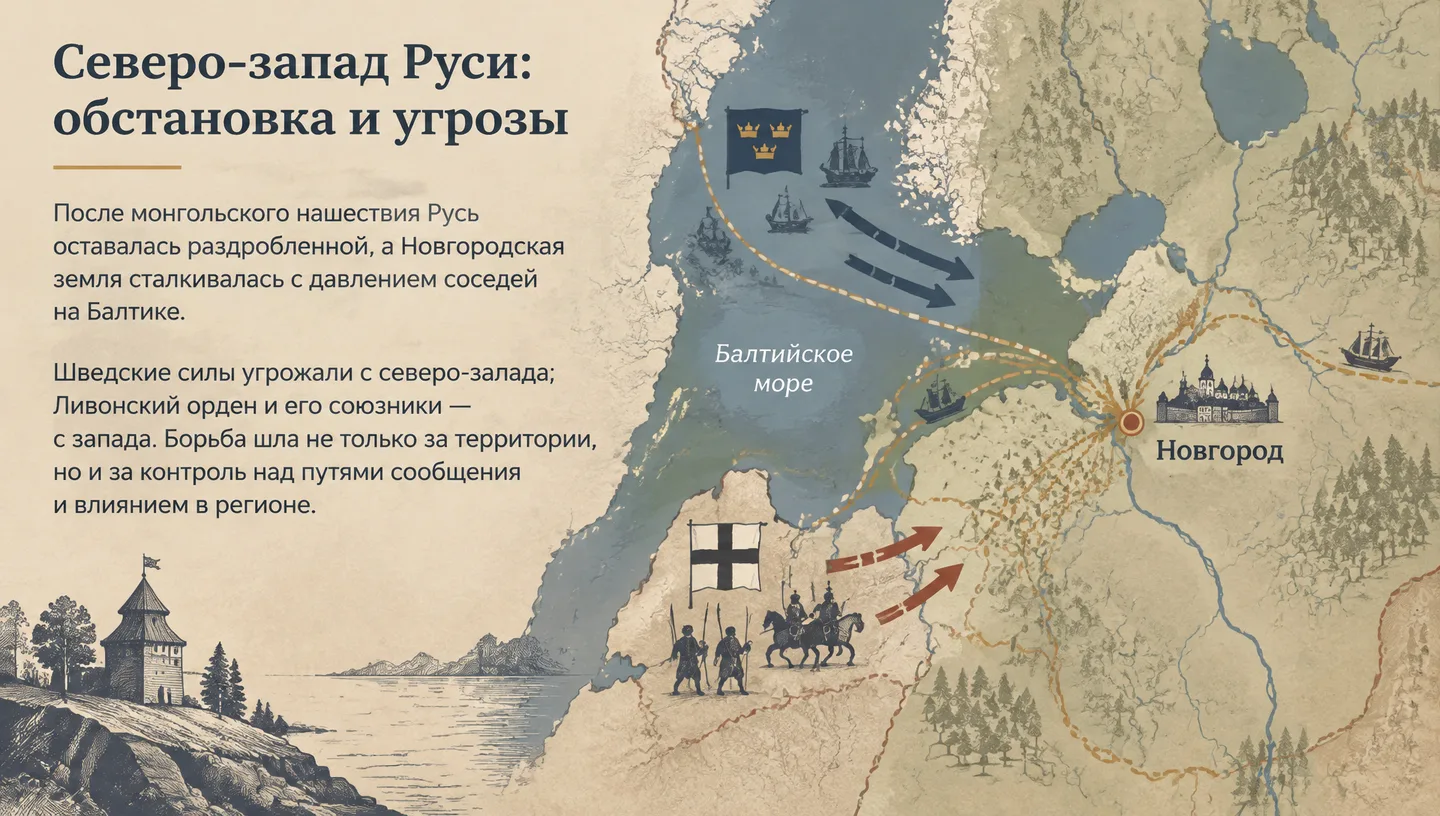 Северо-запад Руси: обстановка и угрозы
