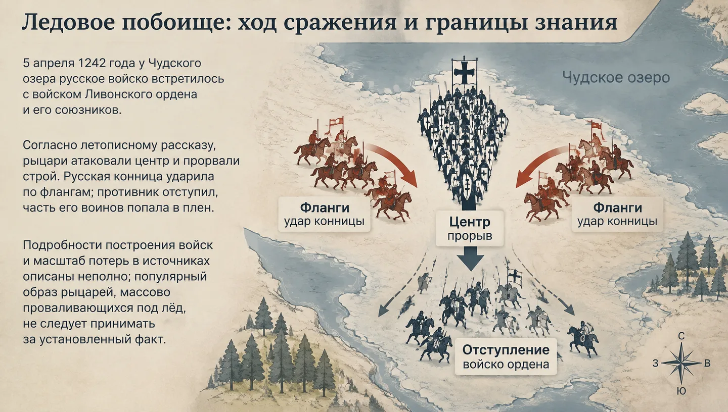 Ледовое побоище: ход сражения и границы знания