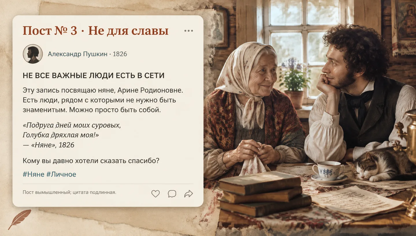 Пост № 3 · Не для славы