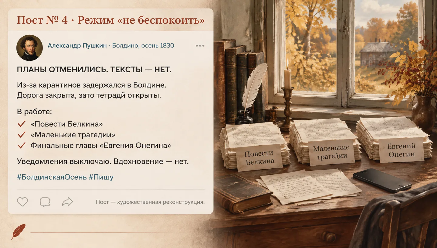 Пост № 4 · Режим «не беспокоить»
