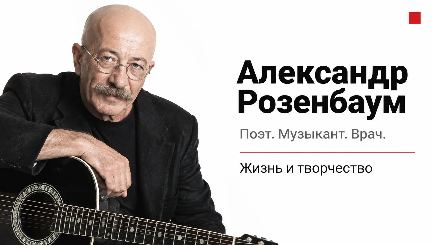 Первый слайд: Александр Розенбаум