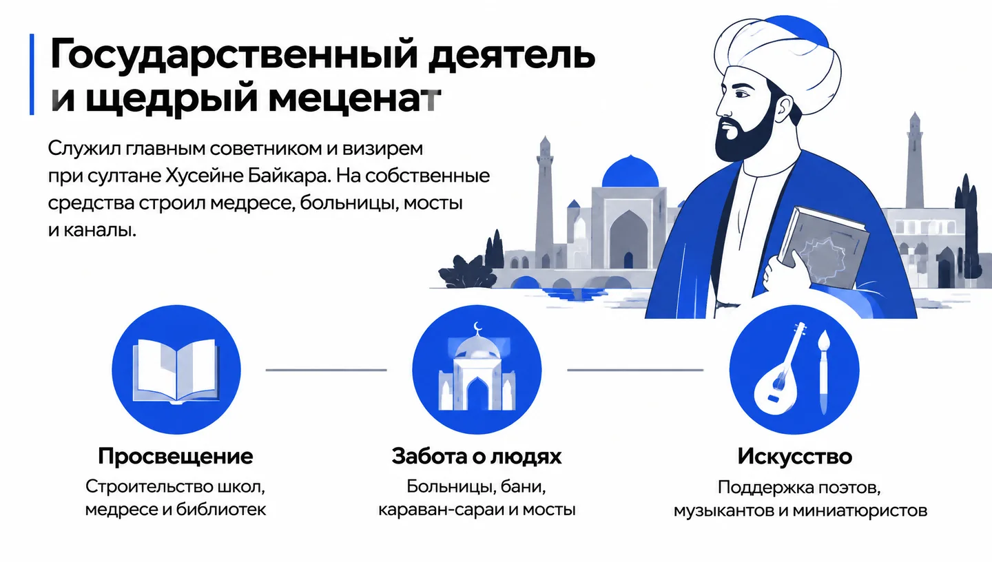 Государственный деятель и щедрый меценат