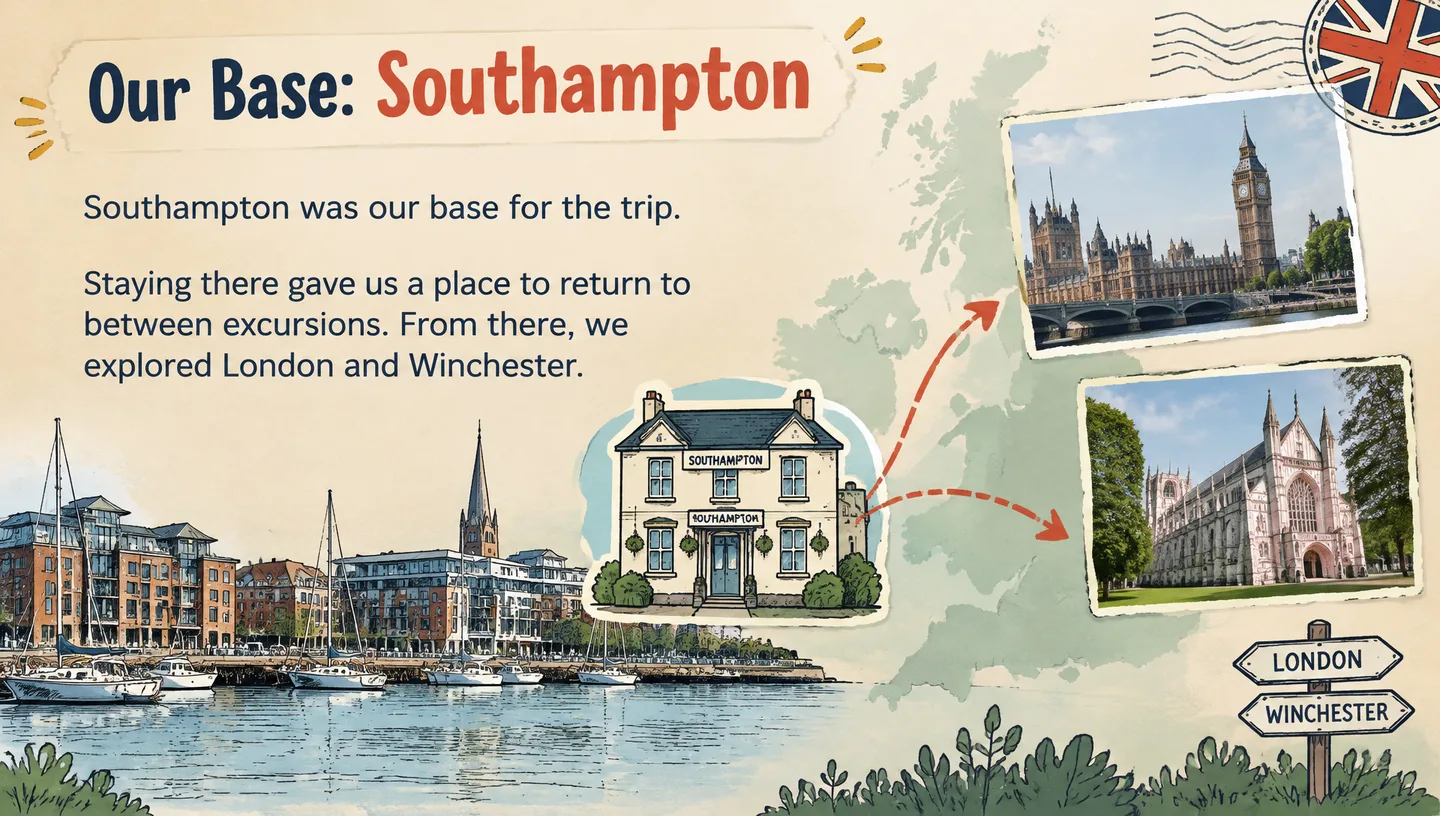 Our Base: Southampton