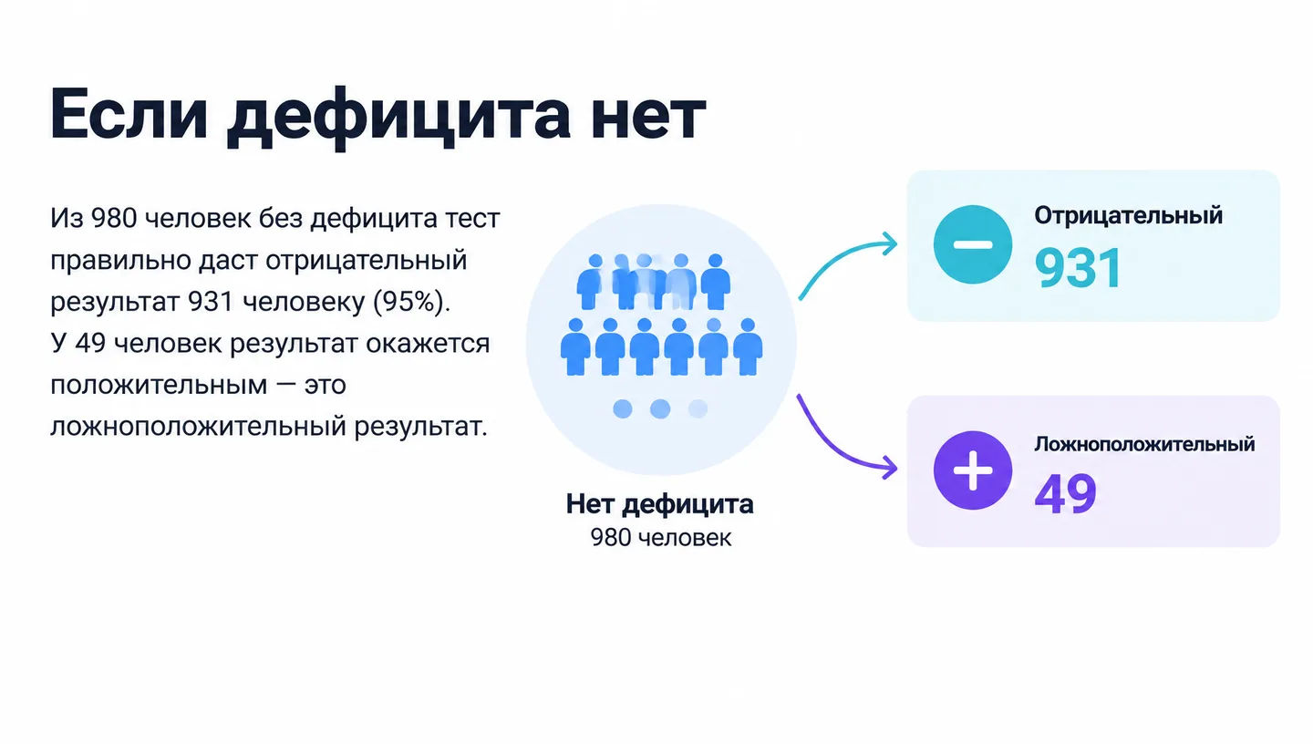 Если дефицита нет