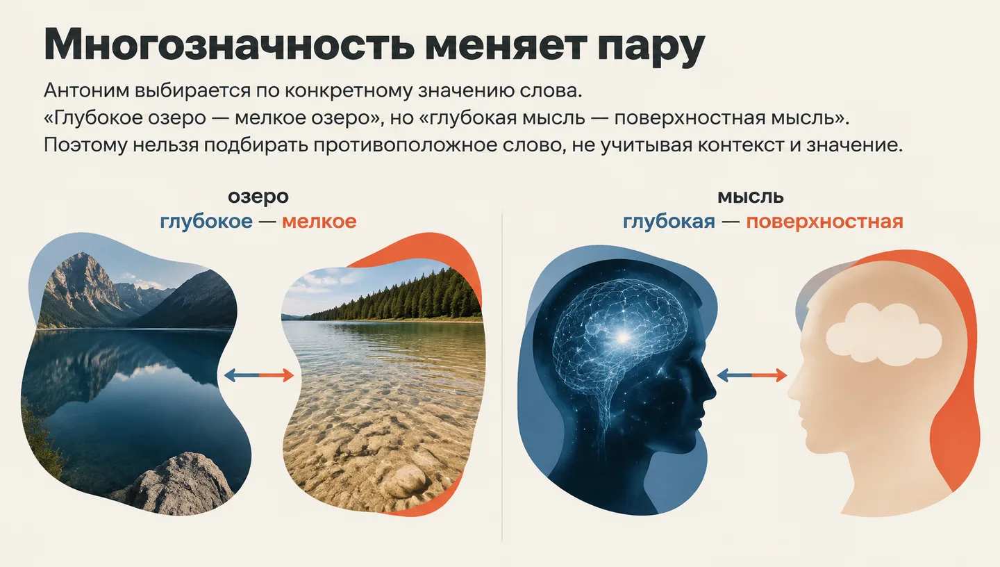 Многозначность меняет пару