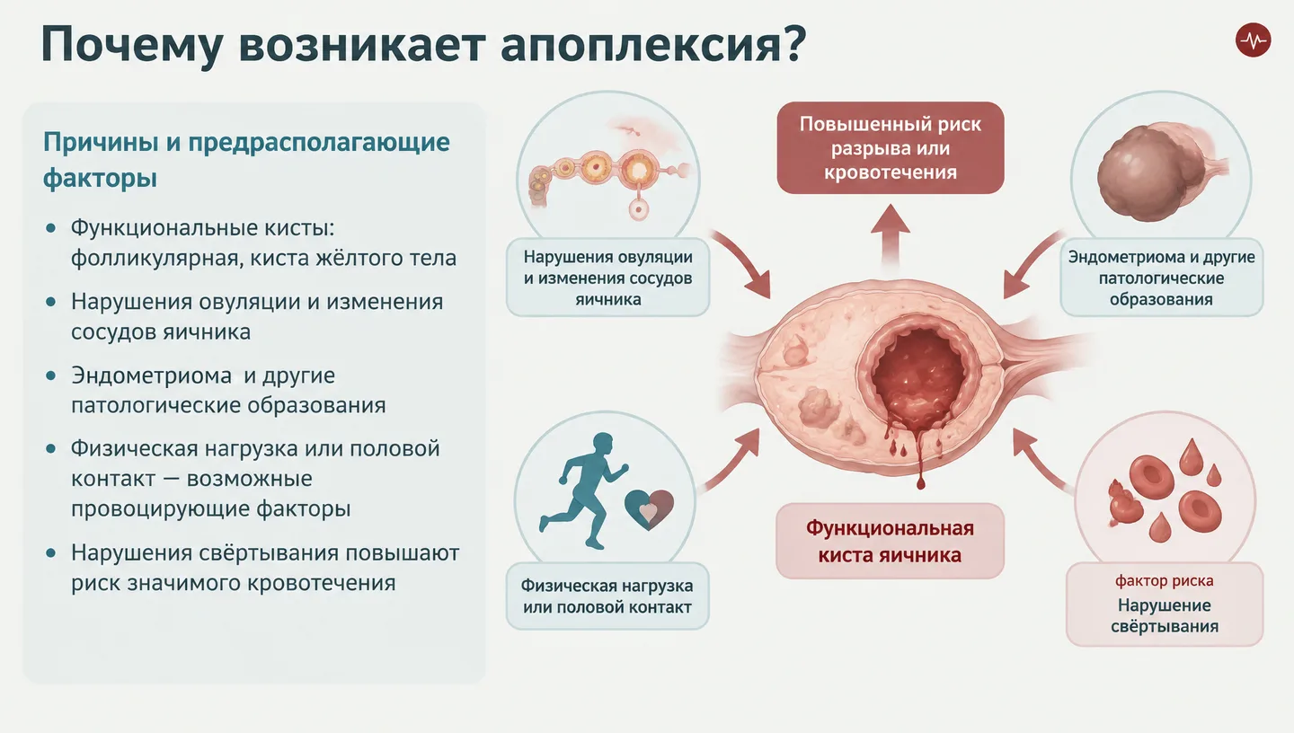 Почему возникает апоплексия?