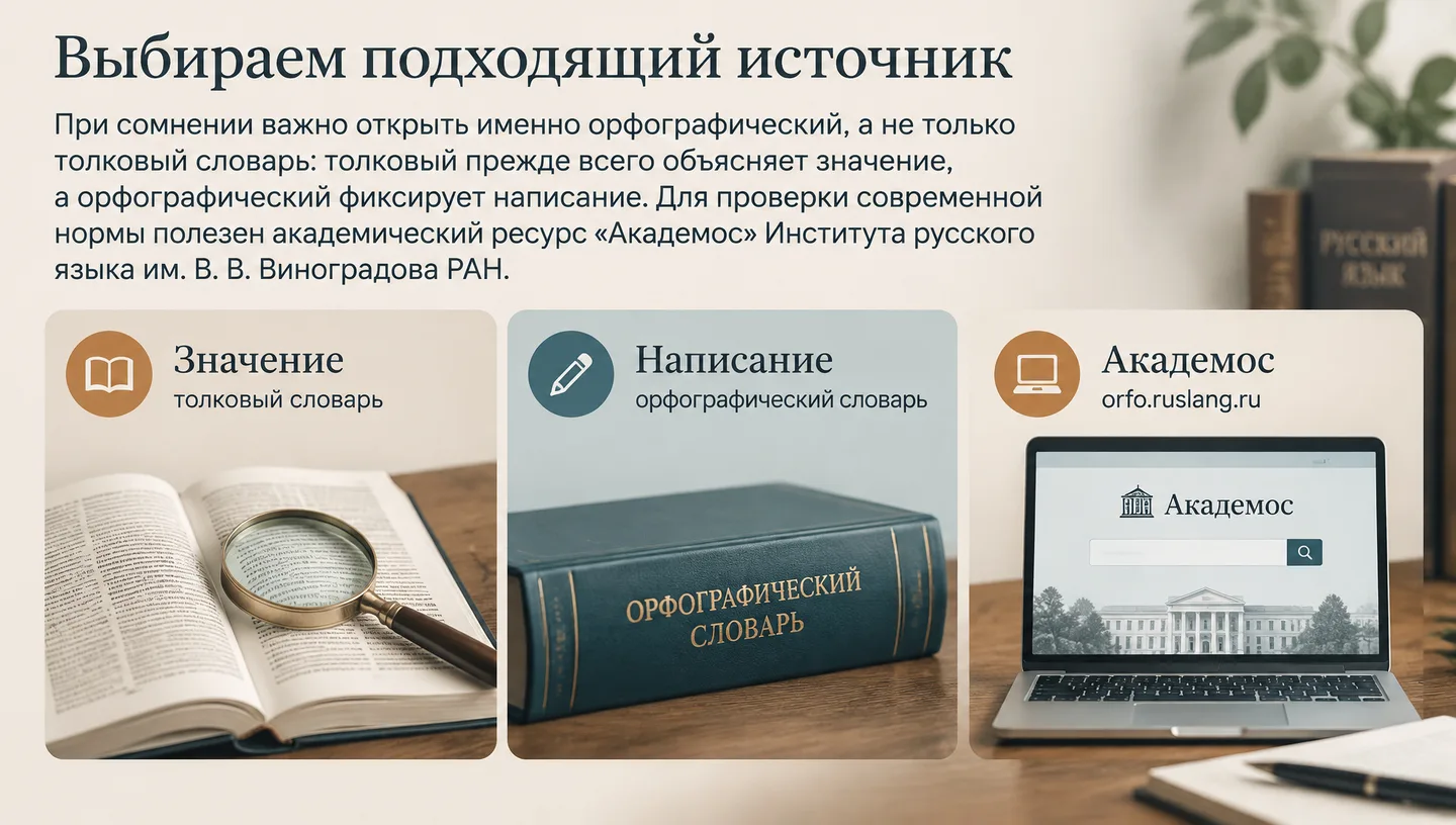 Выбираем подходящий источник