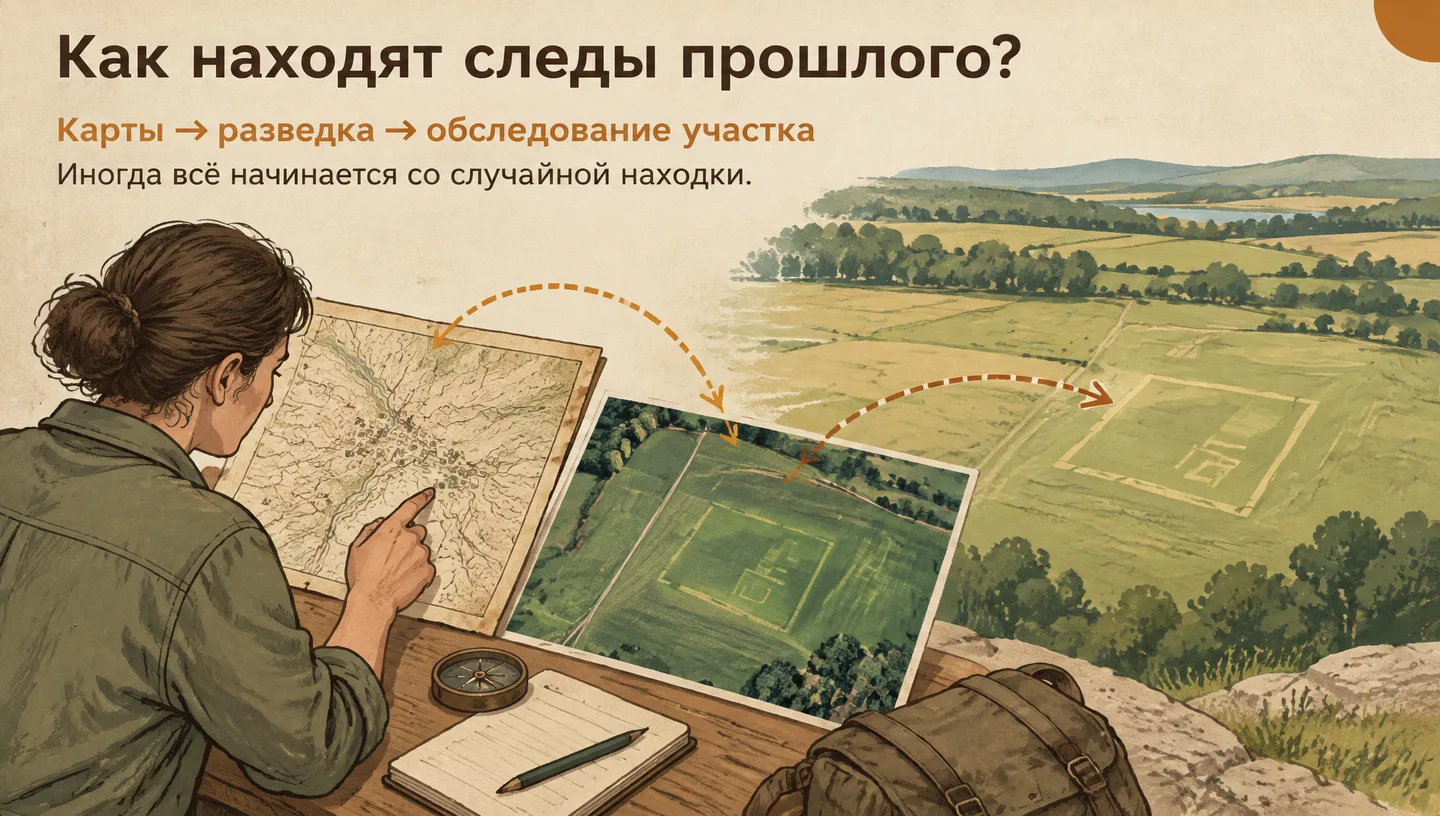 Как находят следы прошлого?