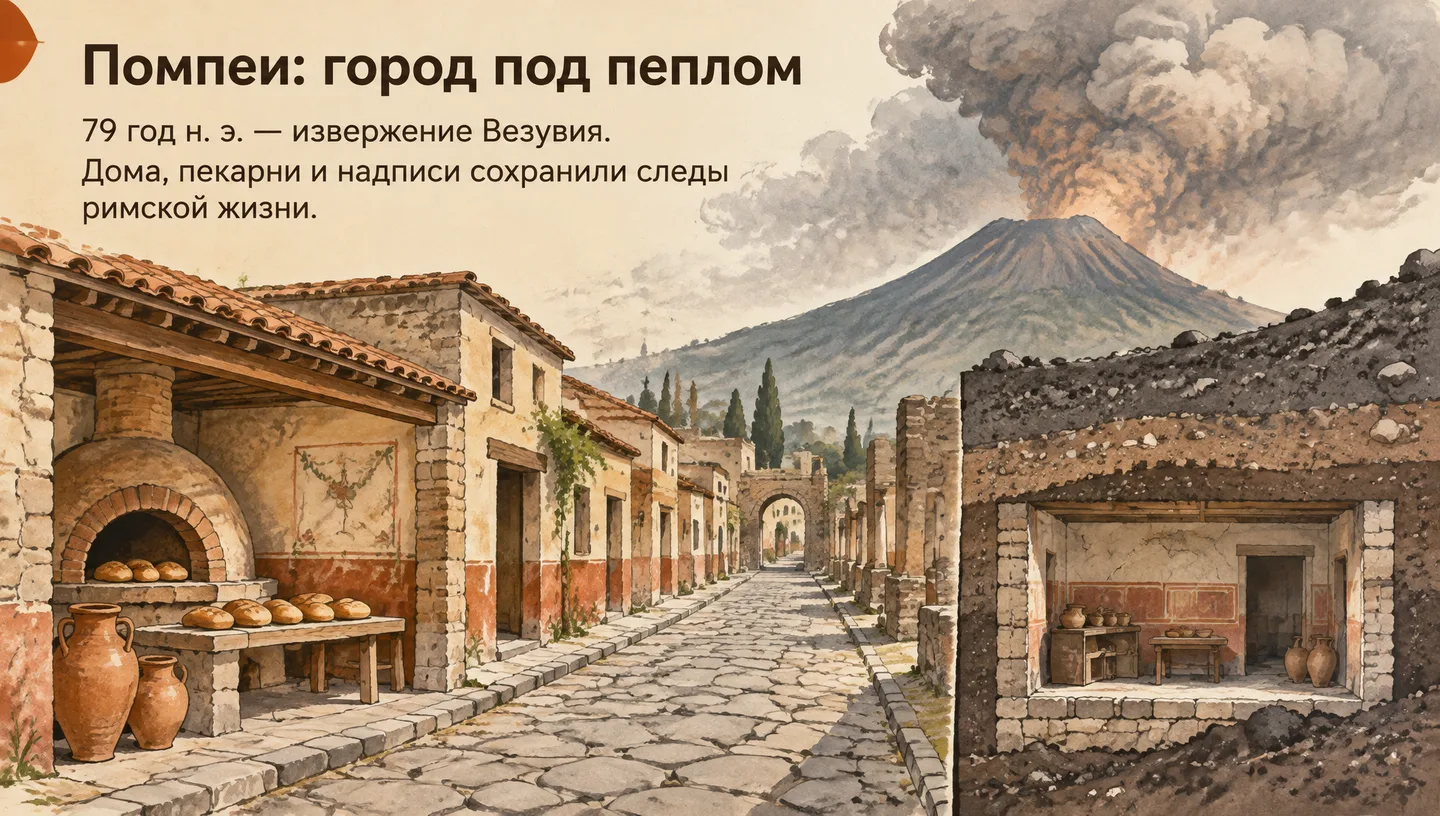 Помпеи: город под пеплом