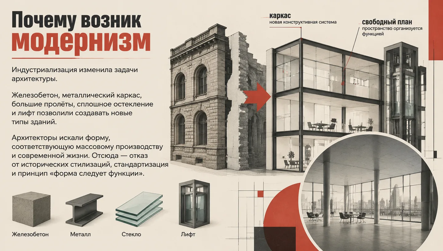 Почему возник модернизм