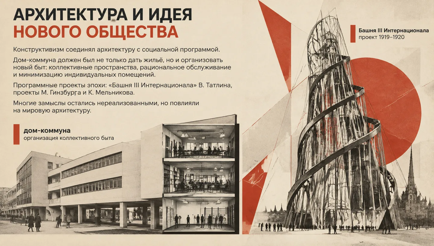 Архитектура и идея нового общества