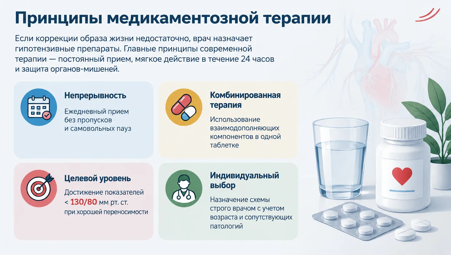 Принципы медикаментозной терапии