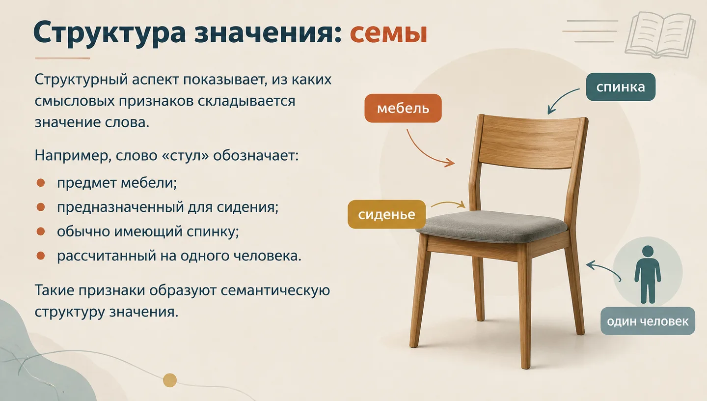 Структура значения: семы
