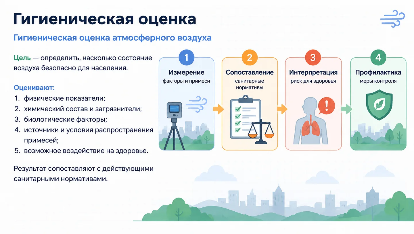 Гигиеническая оценка