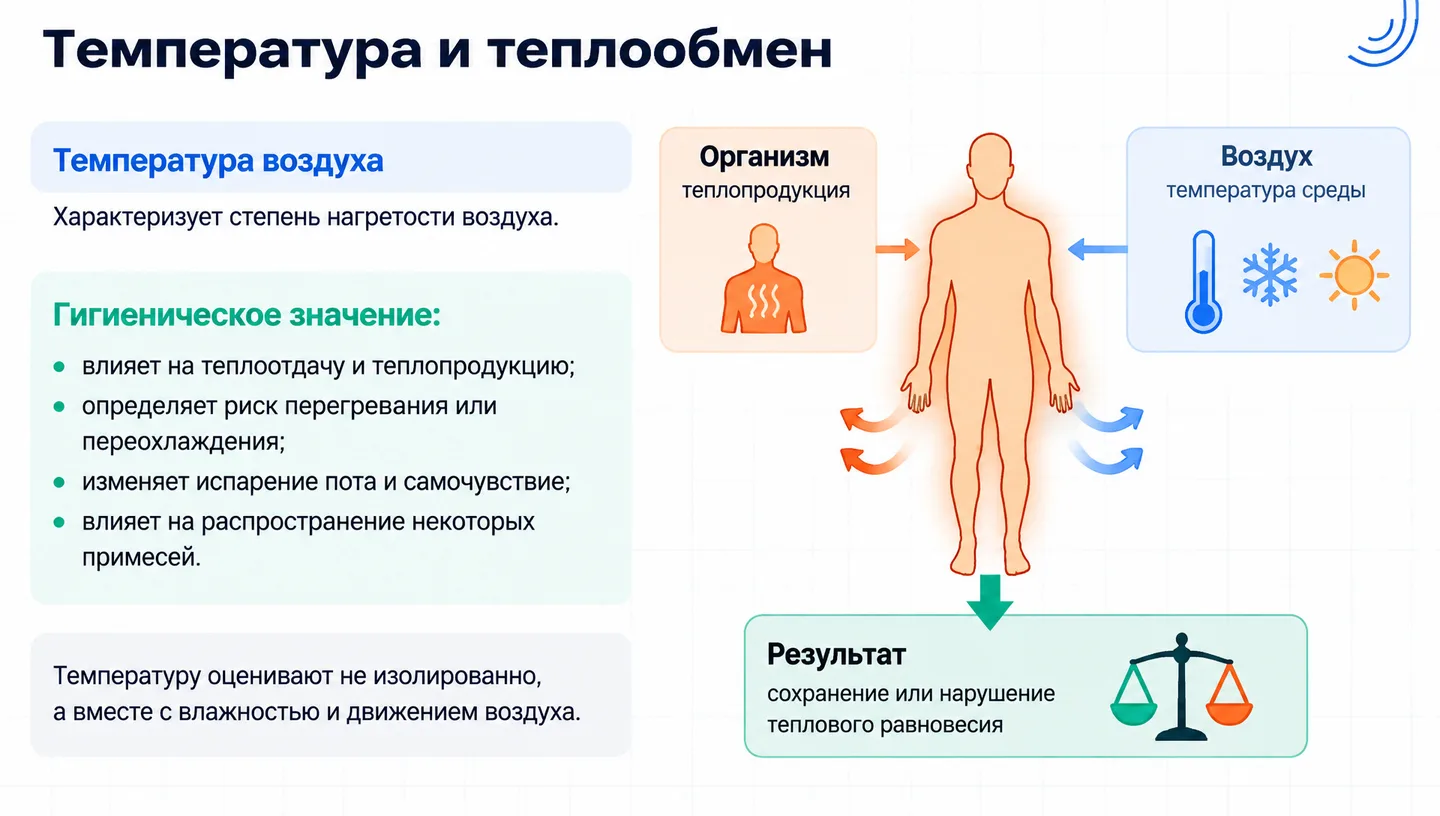 Температура и теплообмен