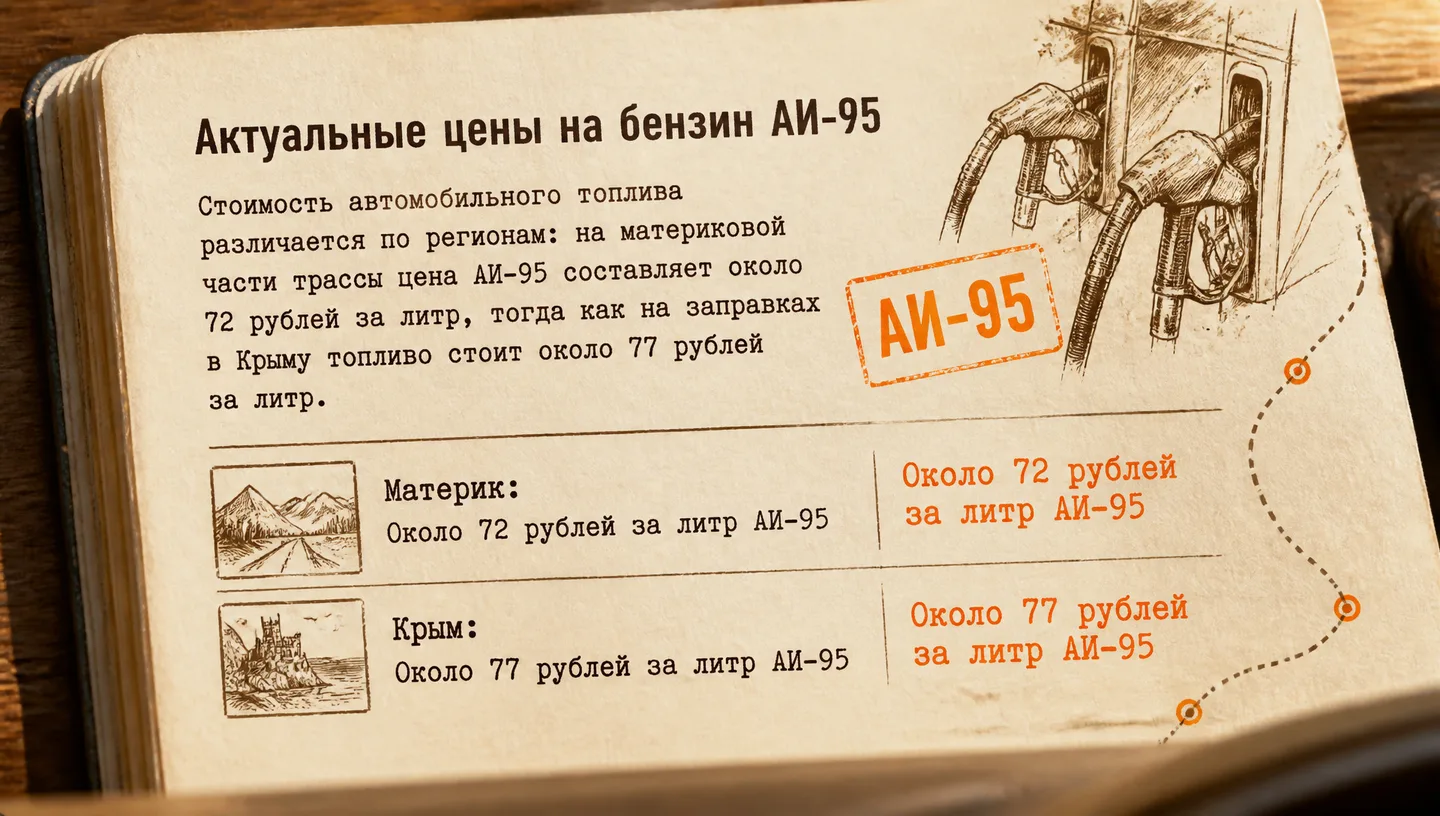 Актуальные цены на бензин АИ-95