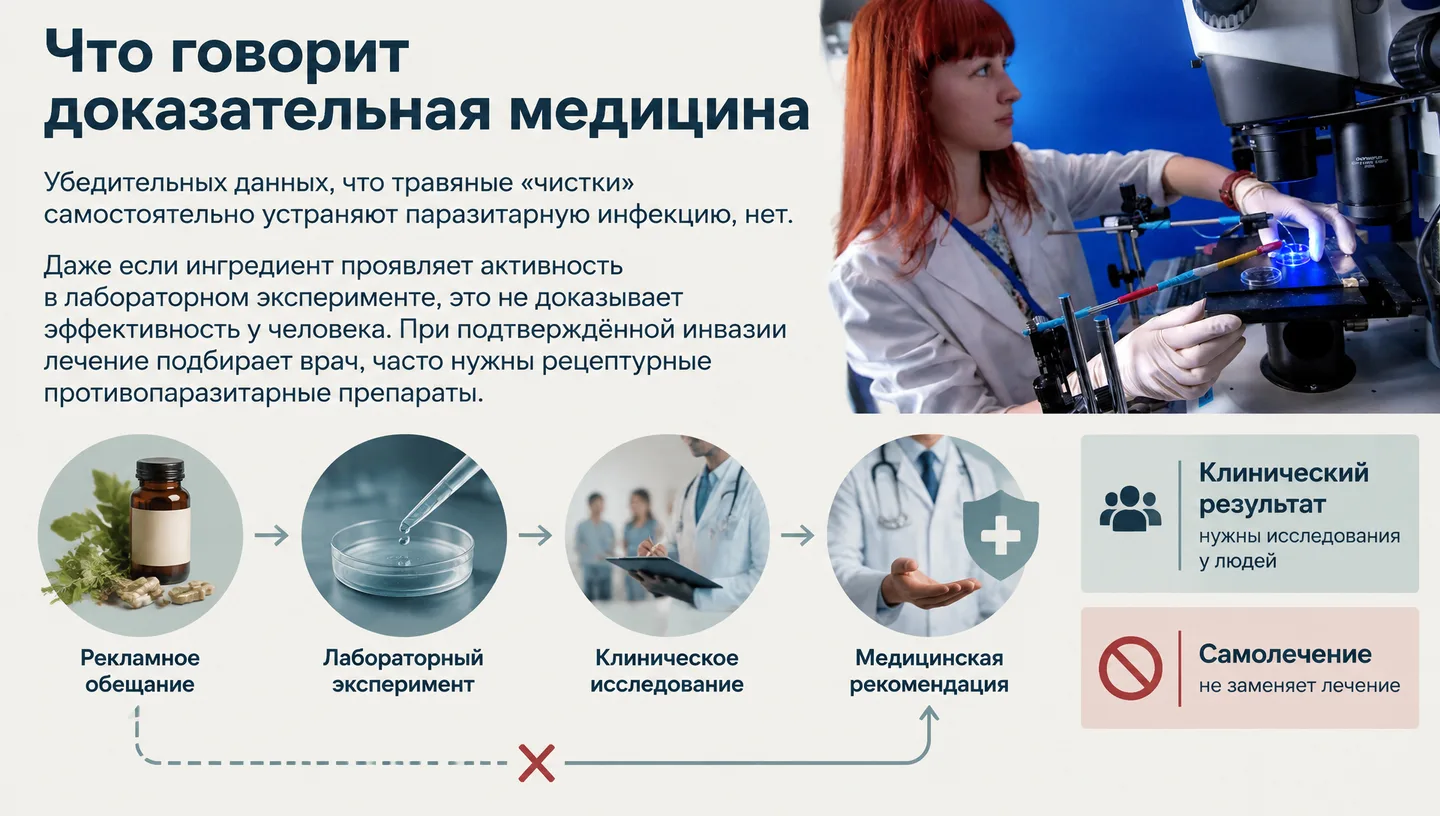 Что говорит доказательная медицина