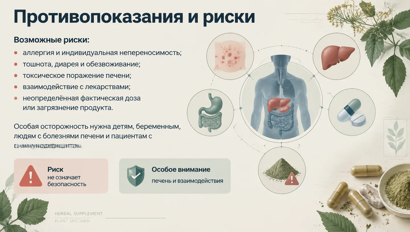 Противопоказания и риски