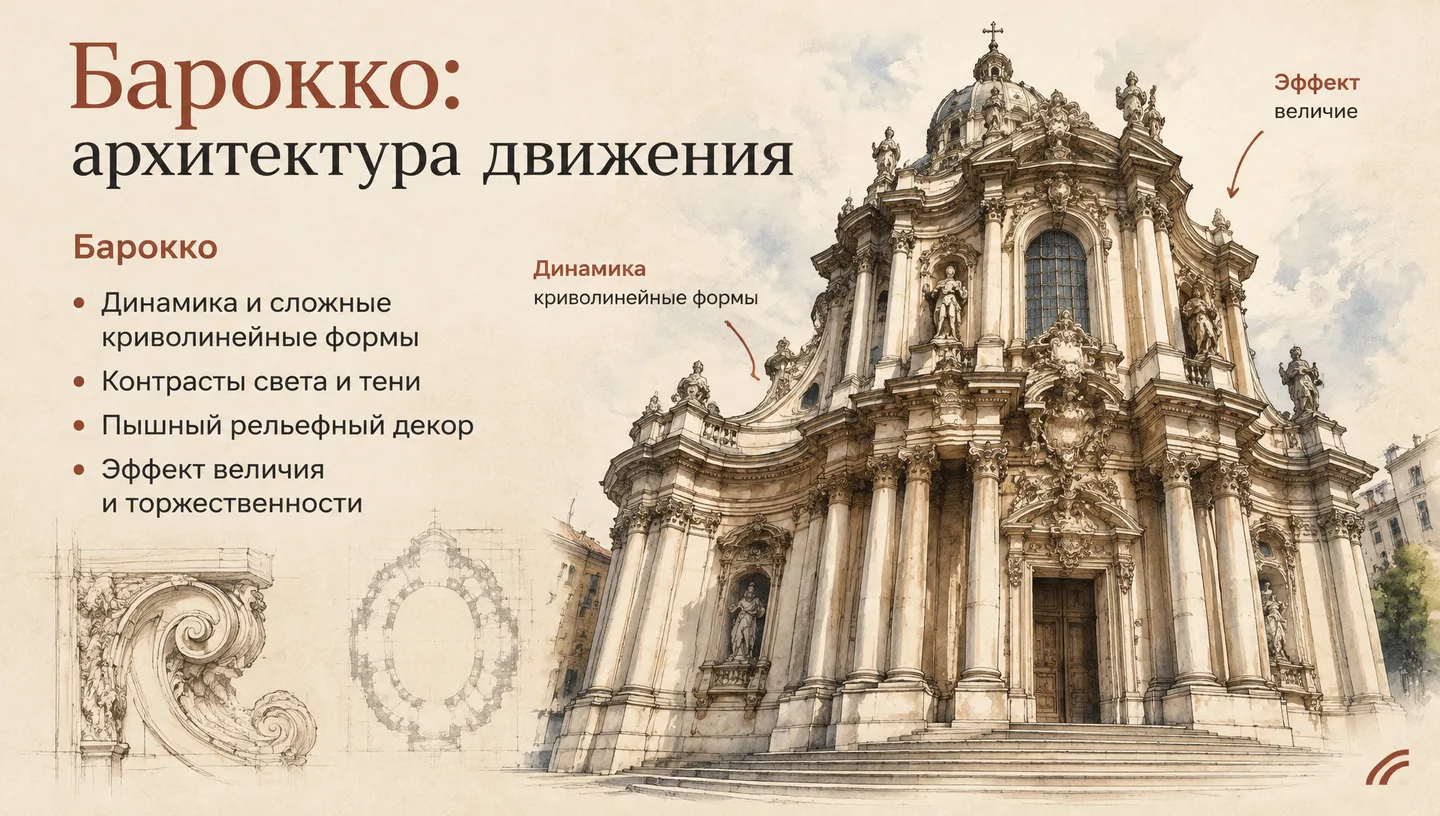 Барокко: архитектура движения