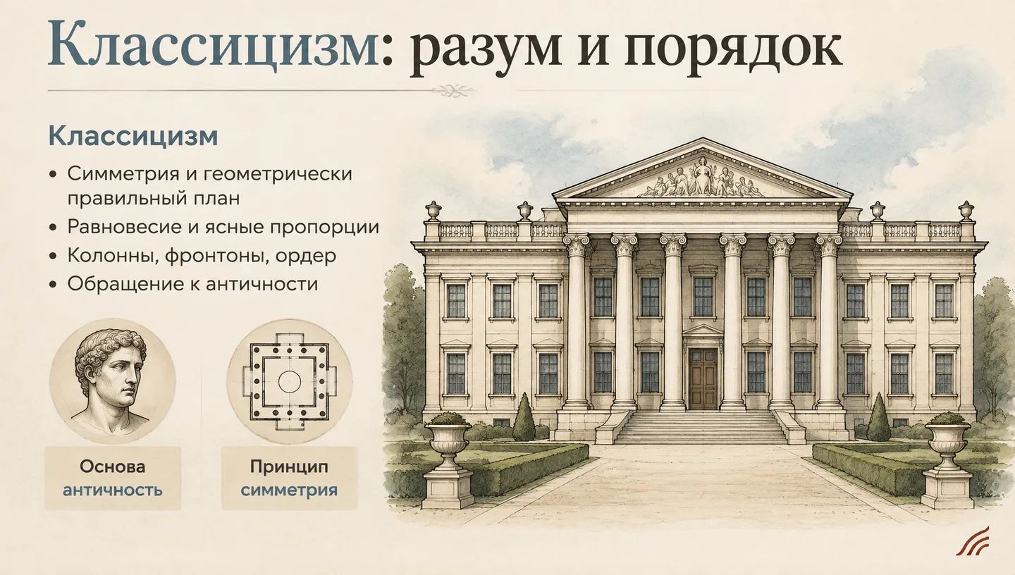 Классицизм: разум и порядок