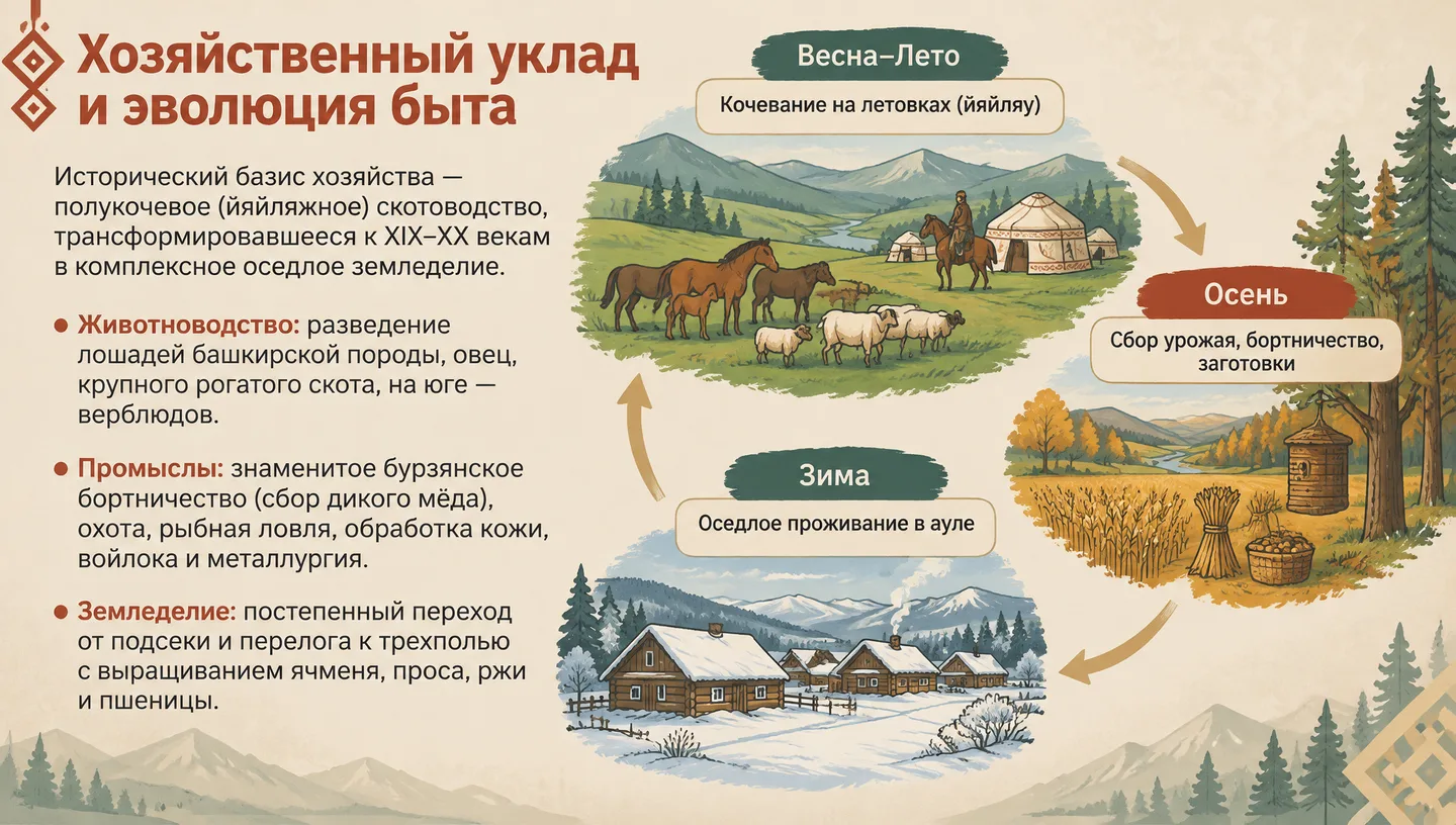 Хозяйственный уклад и эволюция быта