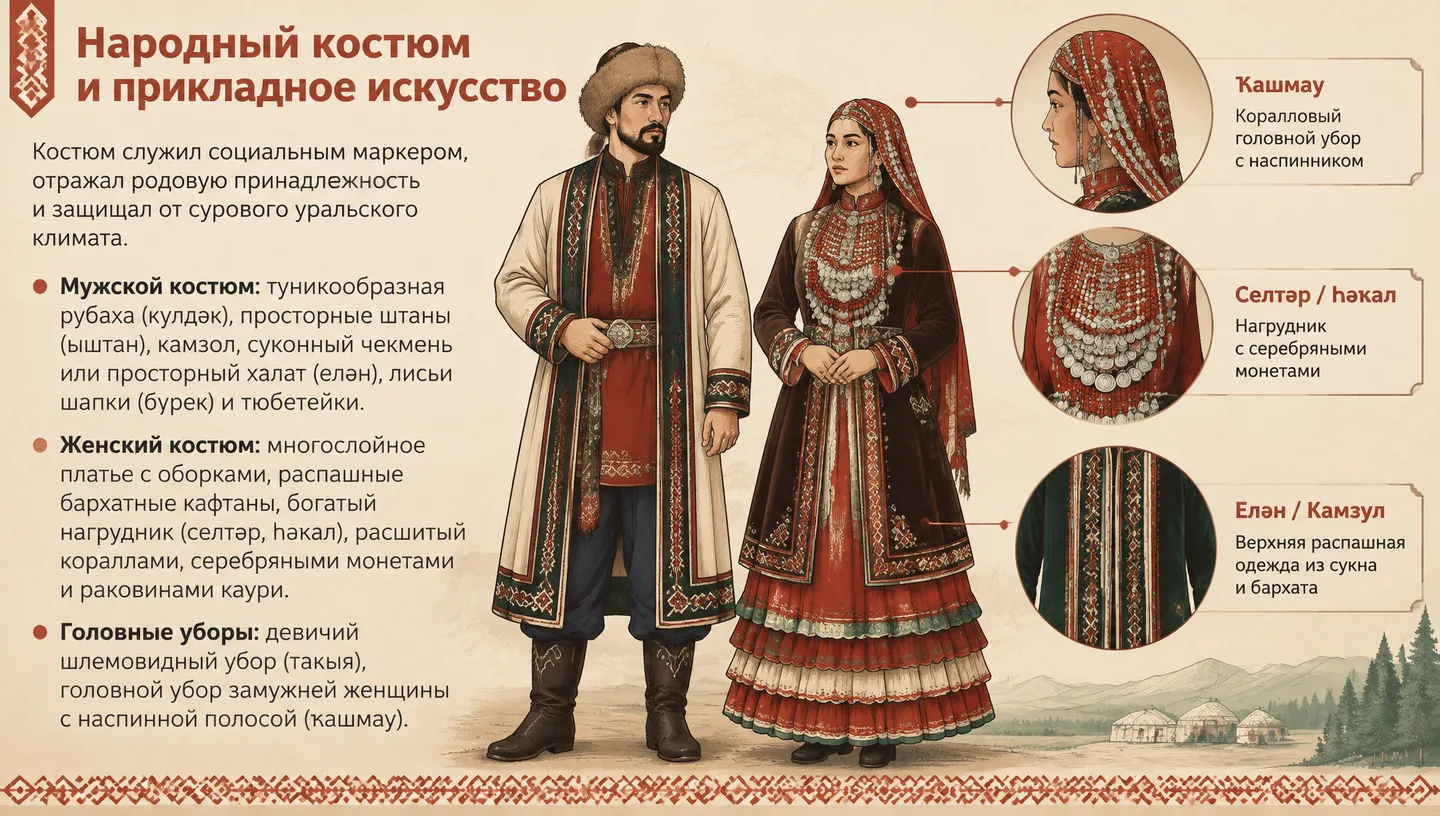 Народный костюм и прикладное искусство
