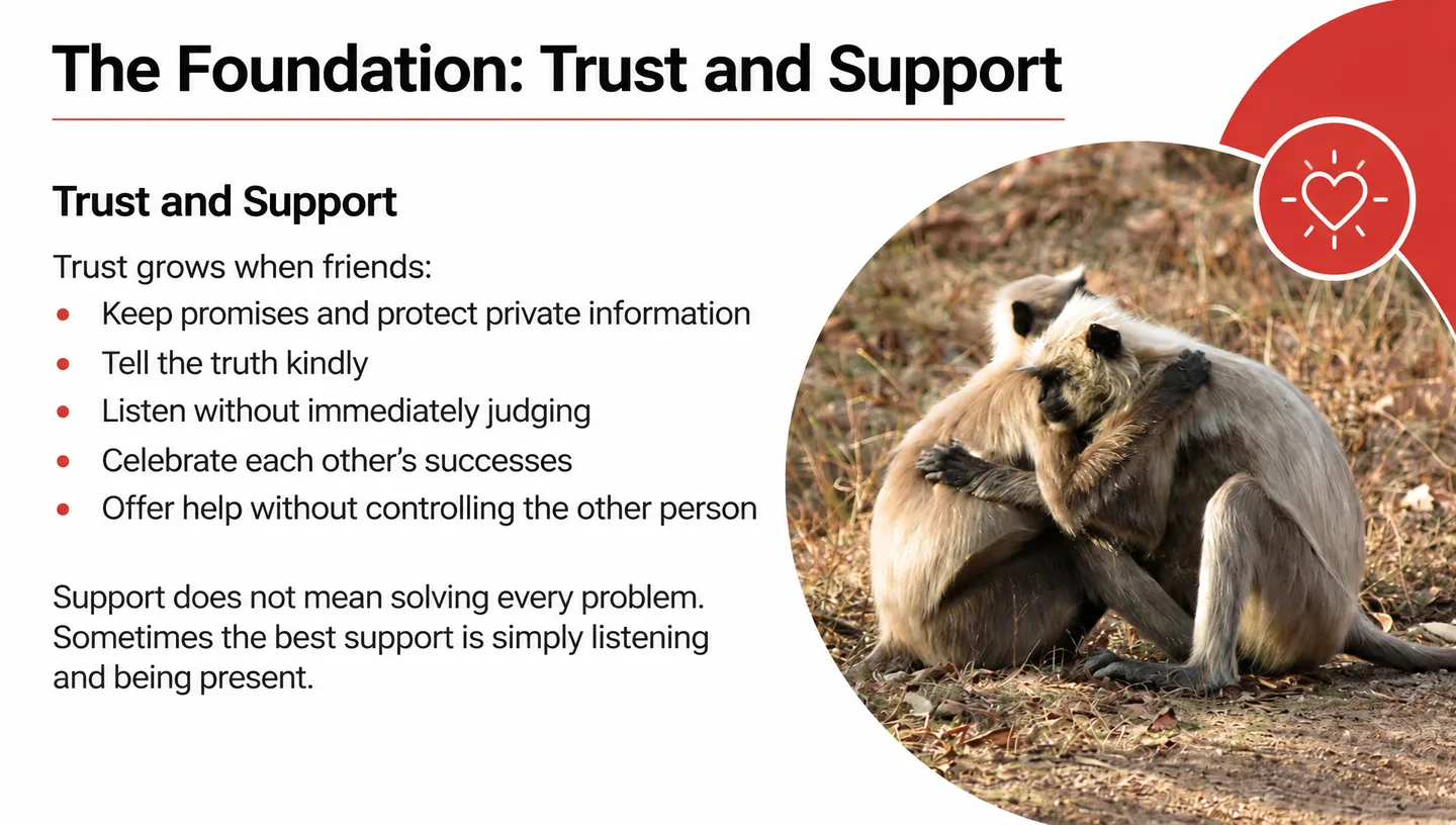 The Foundation: Trust and Support