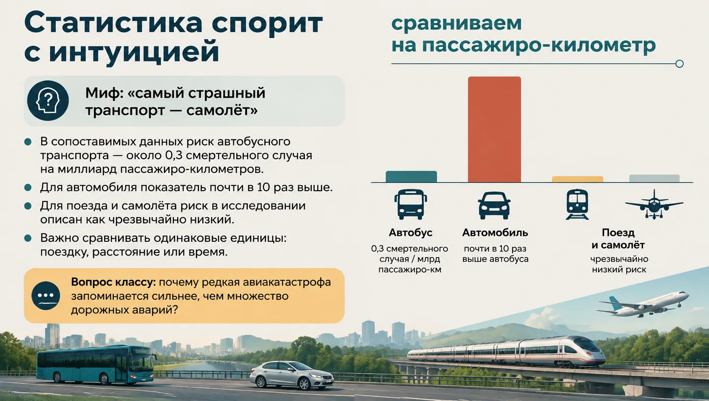 Статистика спорит с интуицией