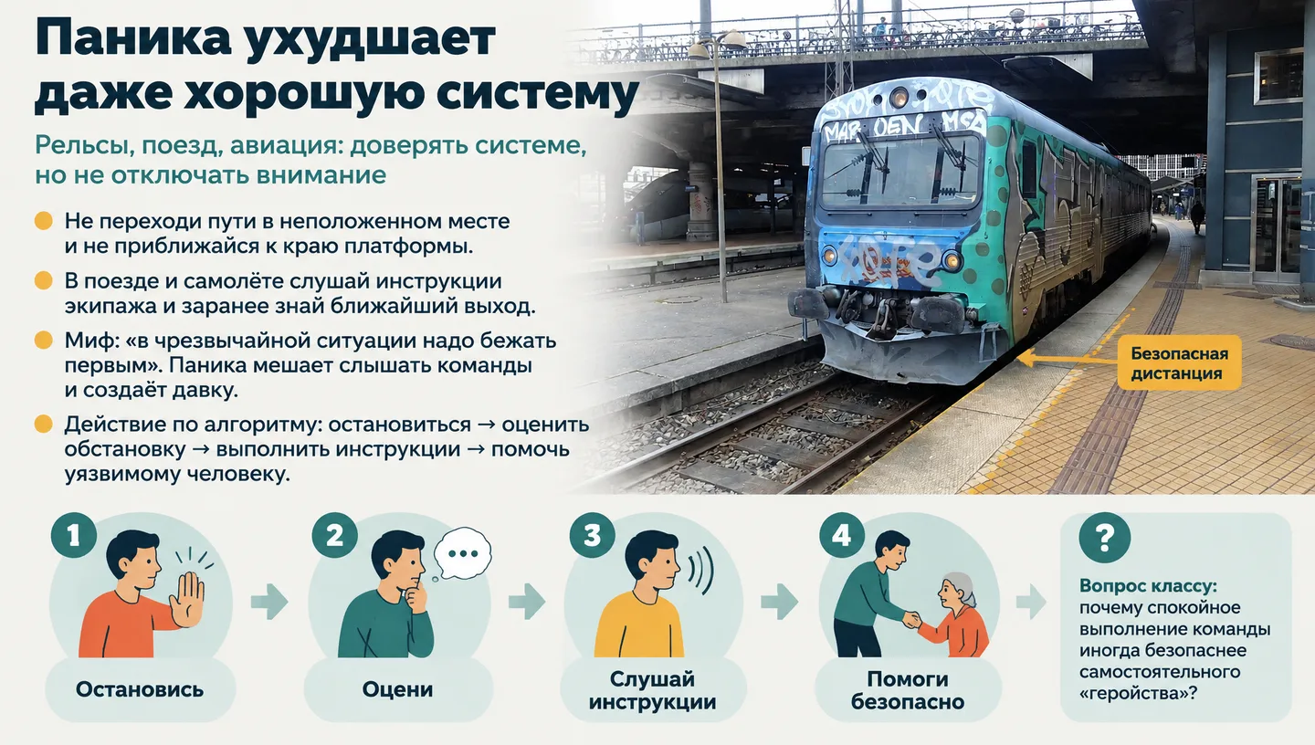 Паника ухудшает даже хорошую систему