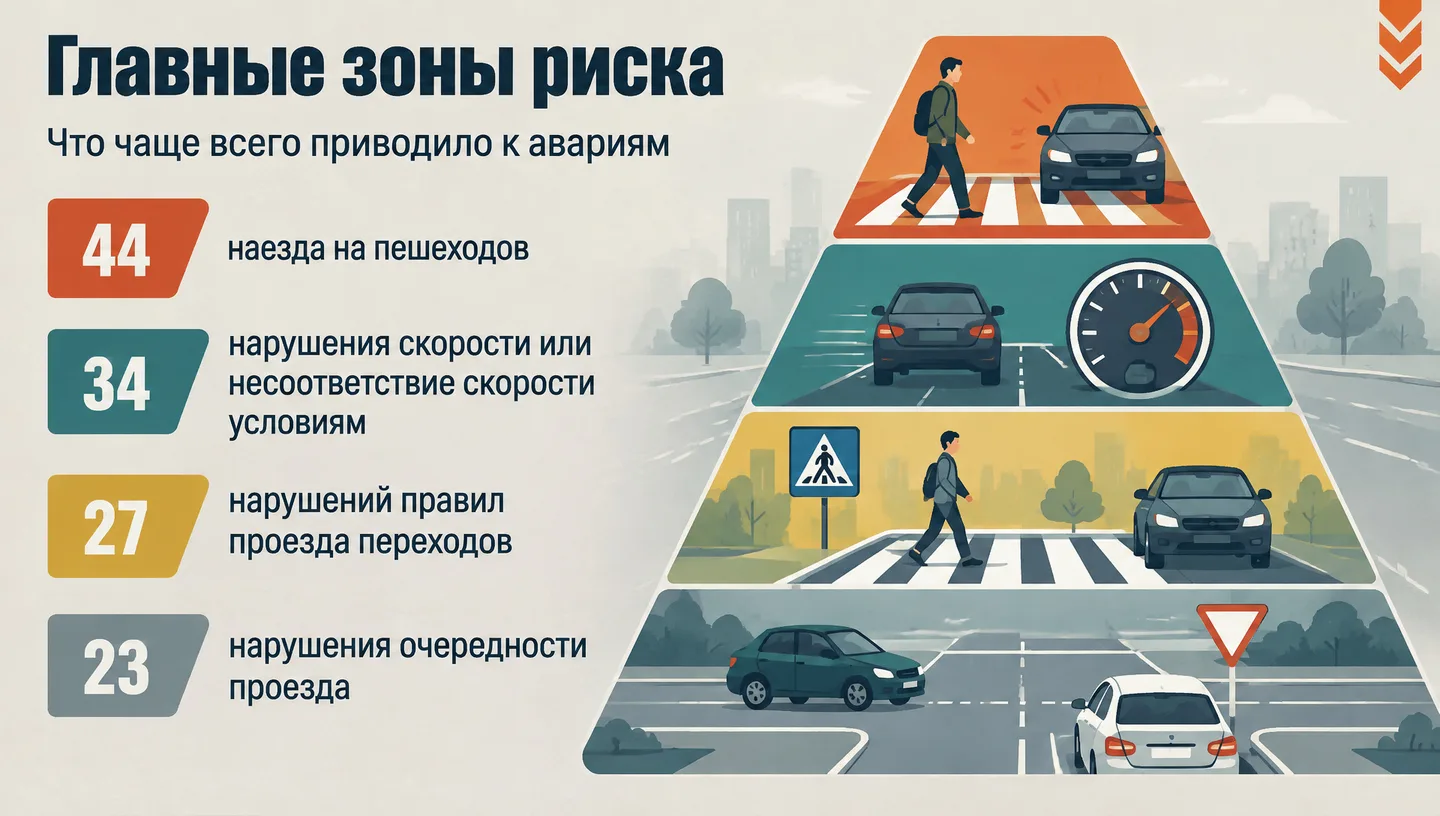 Главные зоны риска