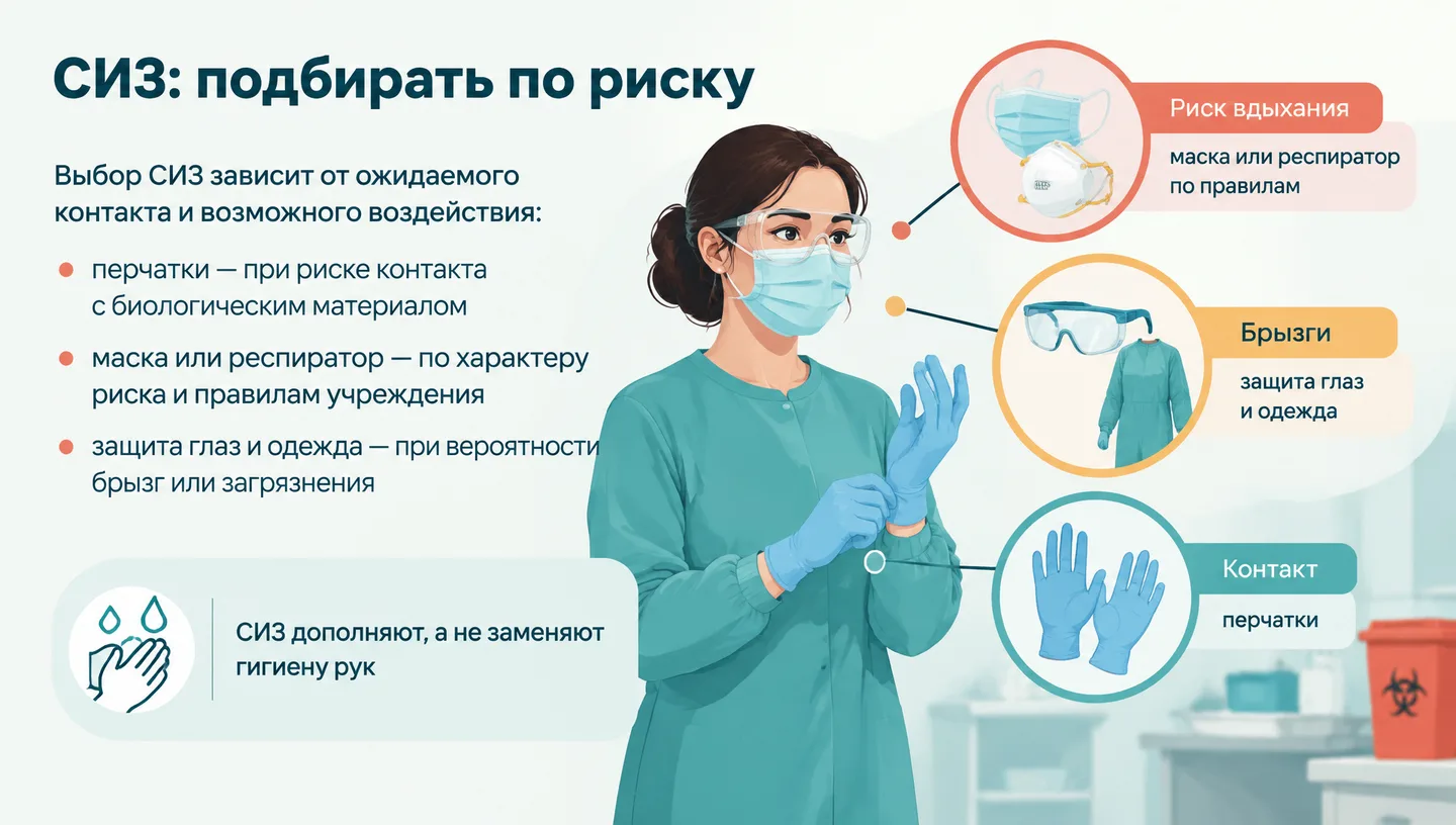 СИЗ: подбирать по риску