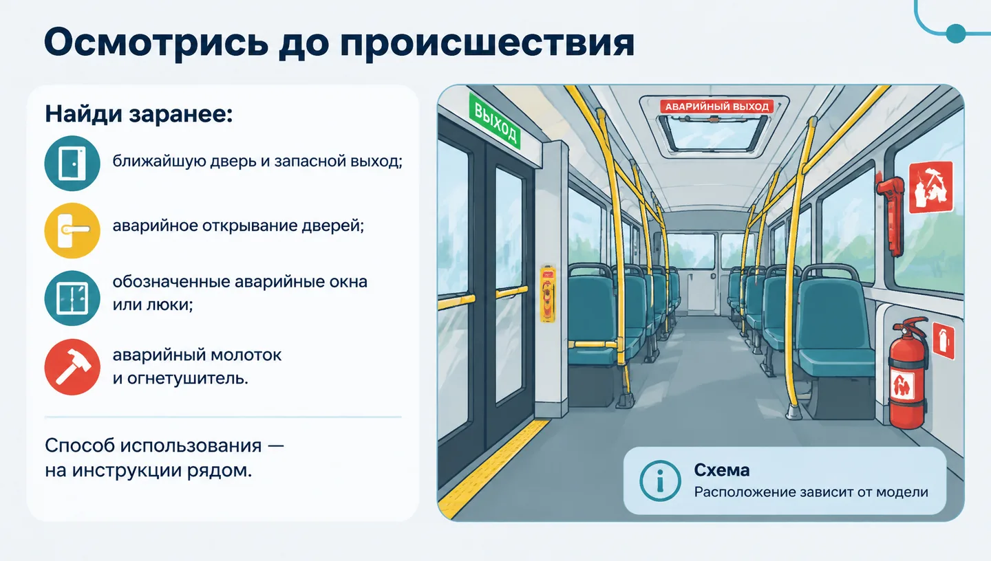 Осмотрись до происшествия