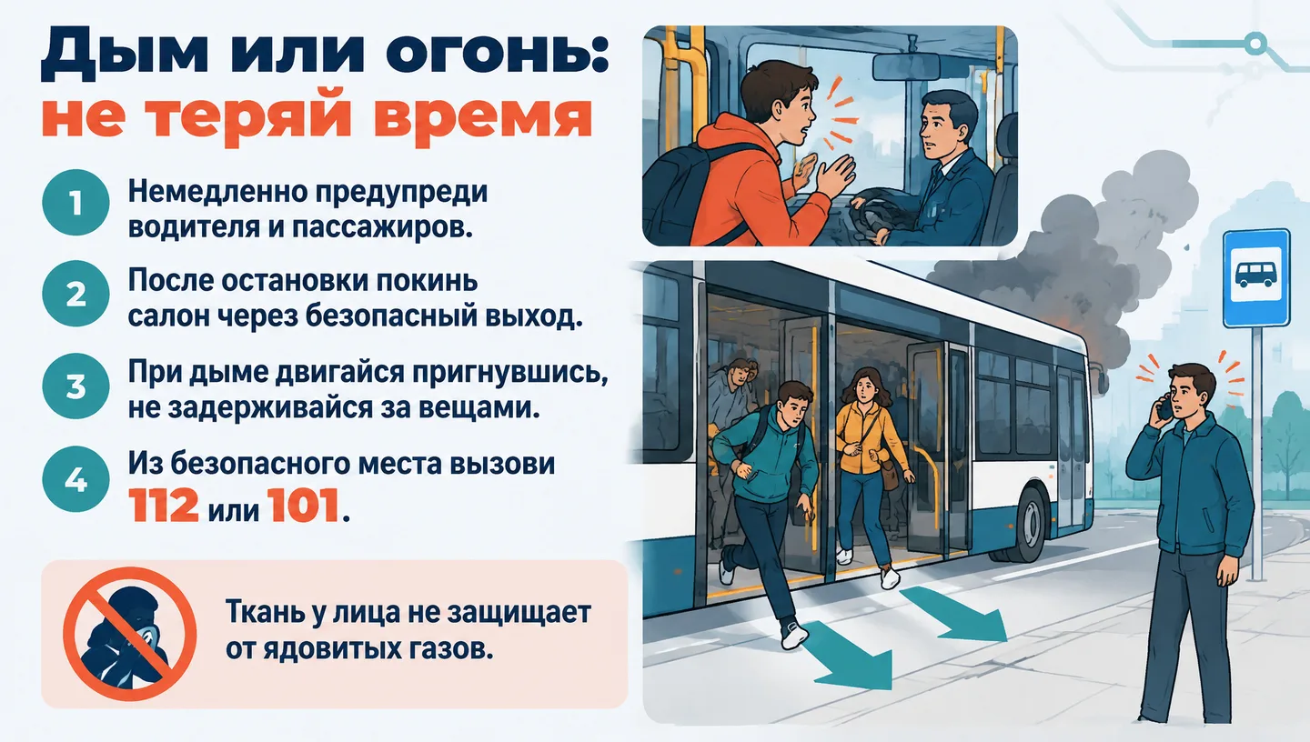 Дым или огонь: не теряй время