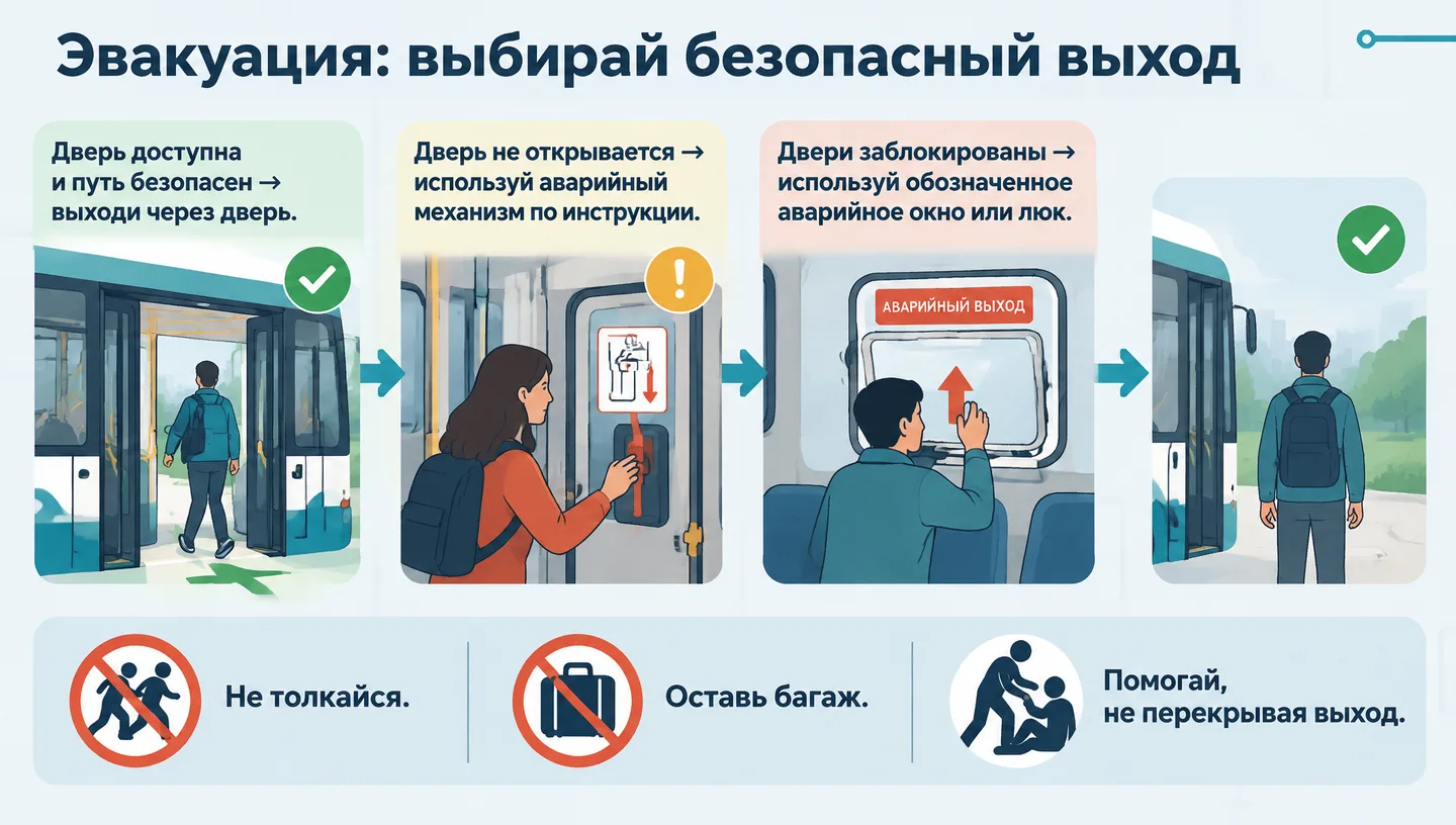 Эвакуация: выбирай безопасный выход