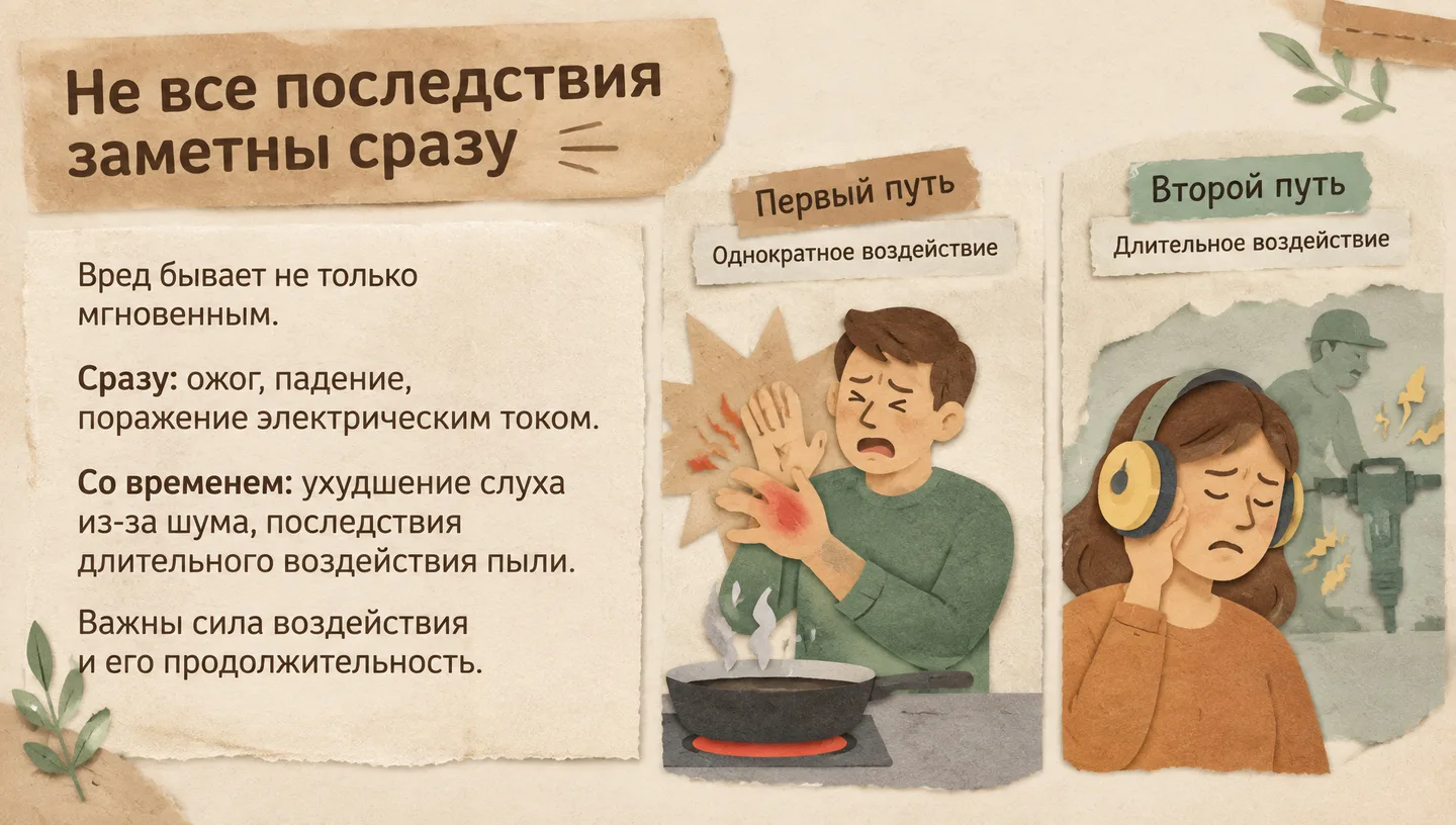 Не все последствия заметны сразу