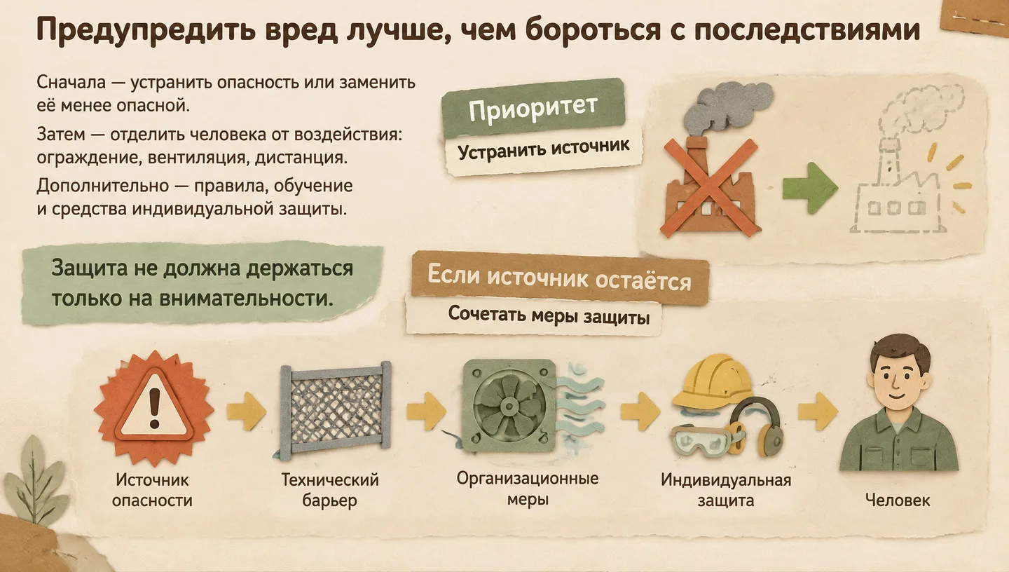 Предупредить вред лучше, чем бороться с последствиями
