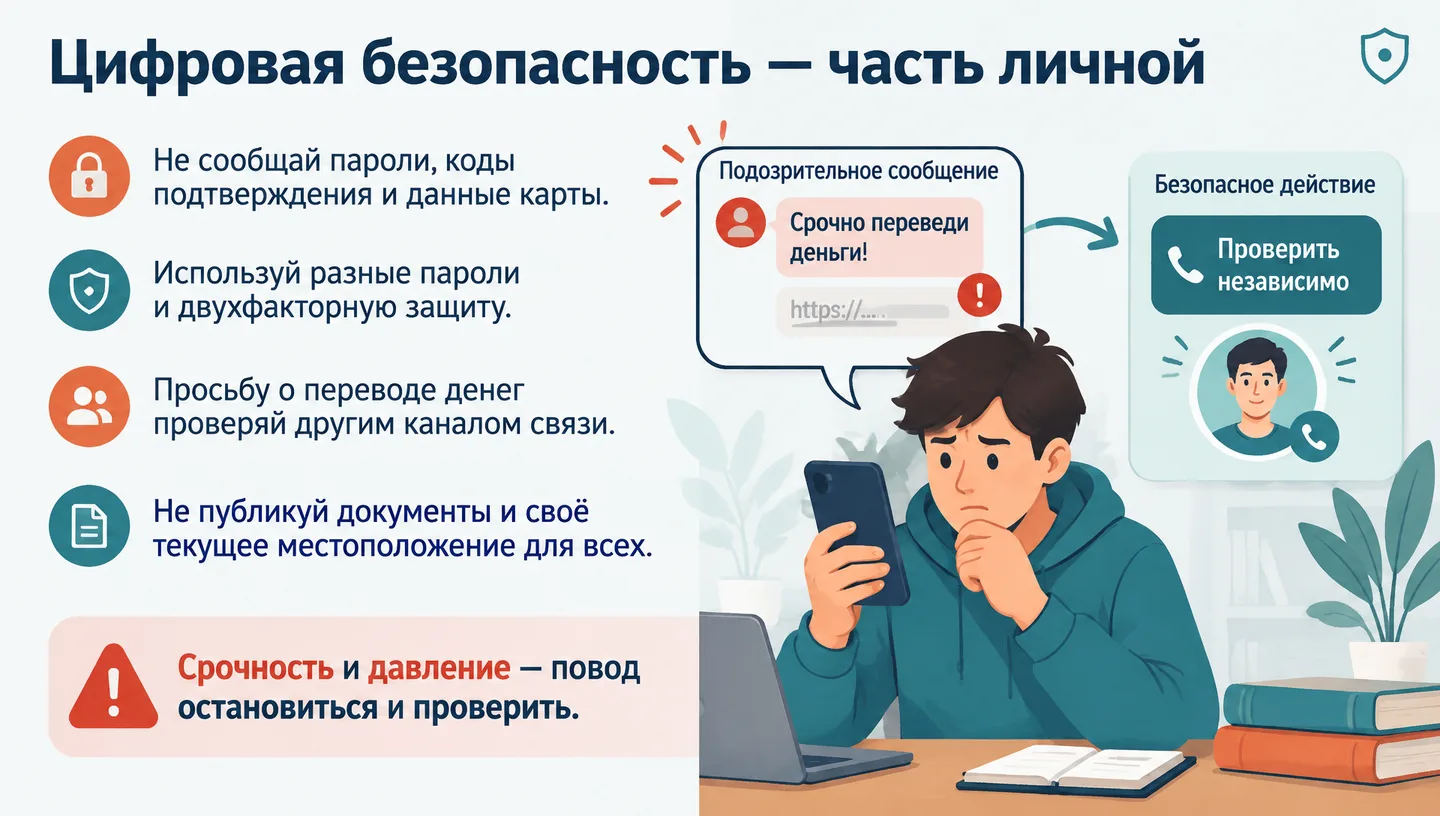 Цифровая безопасность — часть личной